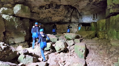 Höhlentour in der Falkensteiner Höhle