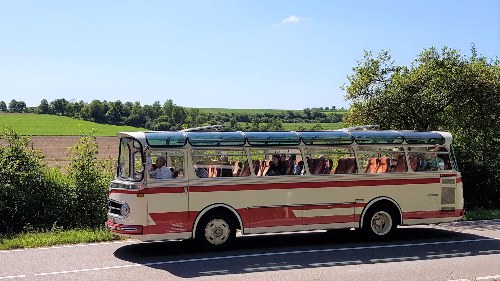 Erlebnis Oldtimerbus Schwäbische Alb