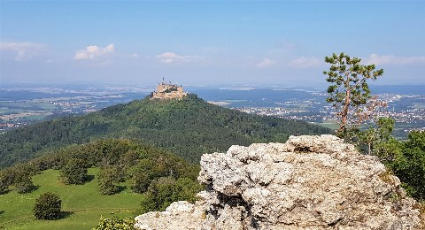 Burg Hohenzollern vom Zeller Horn