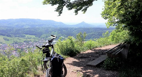 Radfahren auf dem Alb Crossing Schwäbische Alb