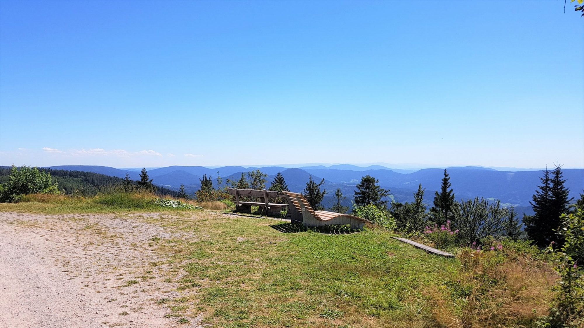 Wandern auf dem Westweg im Schwarzwald